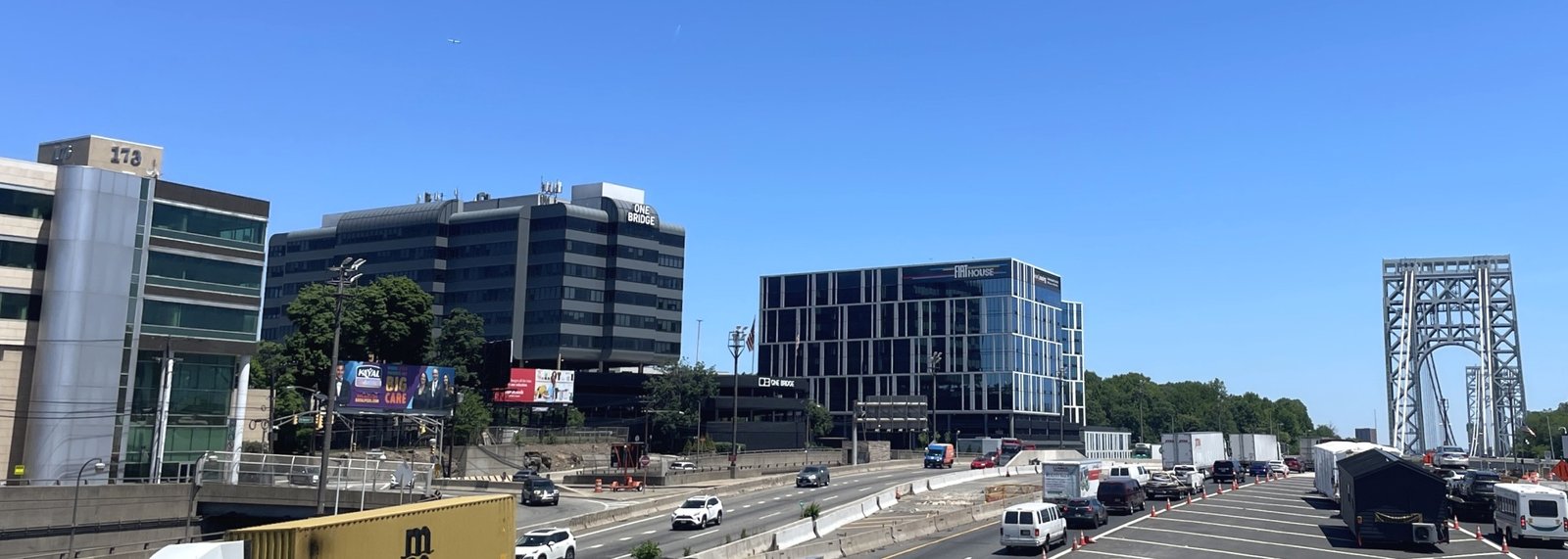 One Bridge Plaza & George Washington Bridge, Fort Lee NJ